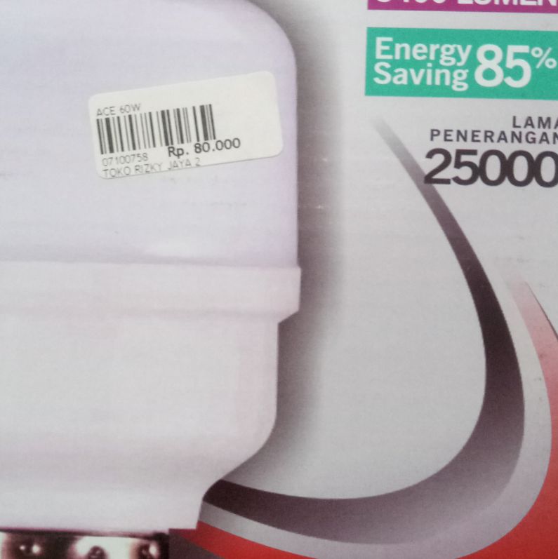 Lampu Ace 60watt