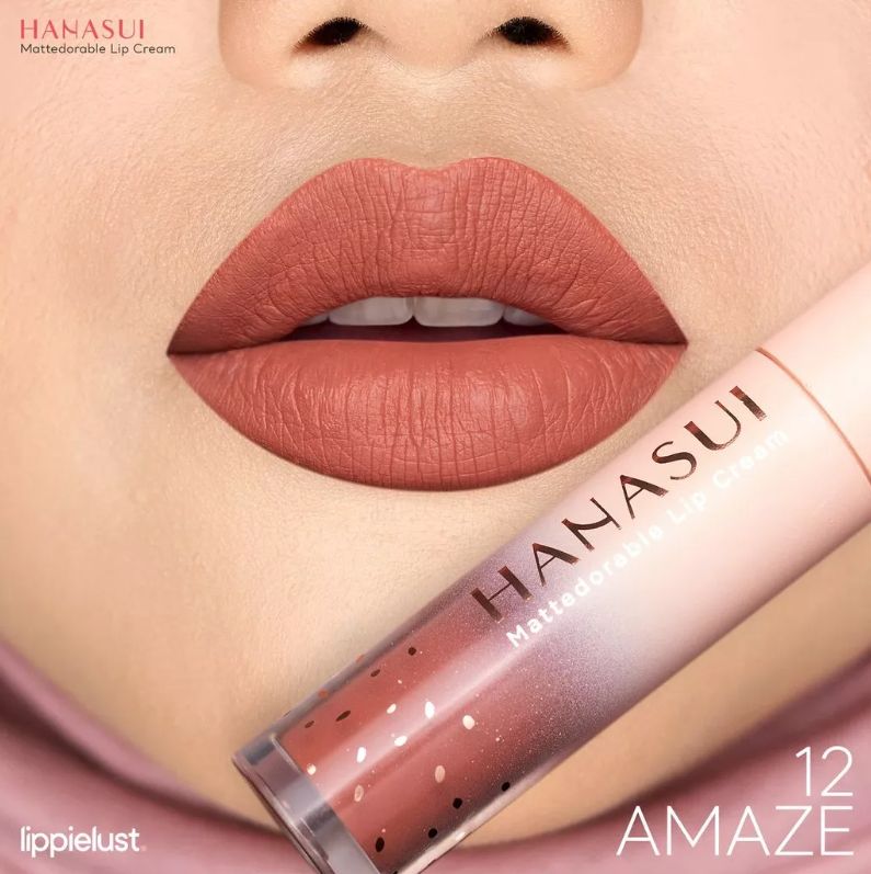 Hanasui Mattedorable Lipcream 12 Amaze